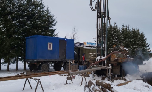 бурение скважин зимой