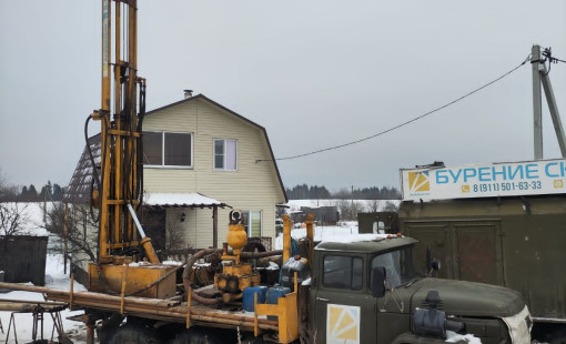 бурение скважин зимой